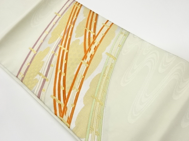 JAPANESE KIMONO / VINTAGE NAGOYA OBI / WOVEN BRIDGE
